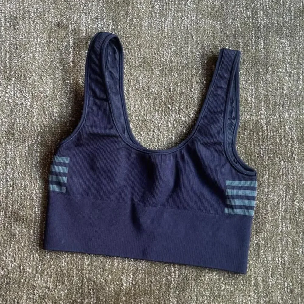 Outdoor-voices Women's Navy and Black Bra
